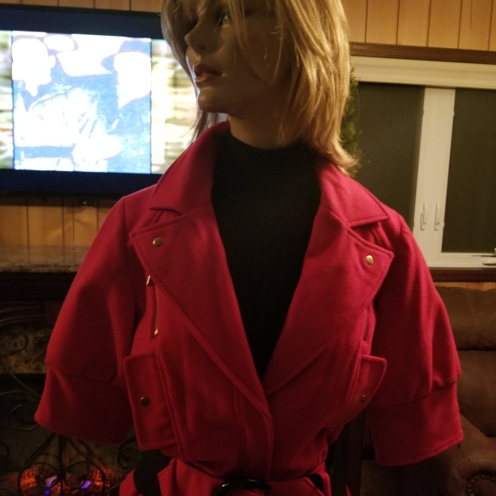 COPY - Arden B. RED ORANGELY COAT
